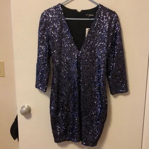 Express sparkle dress